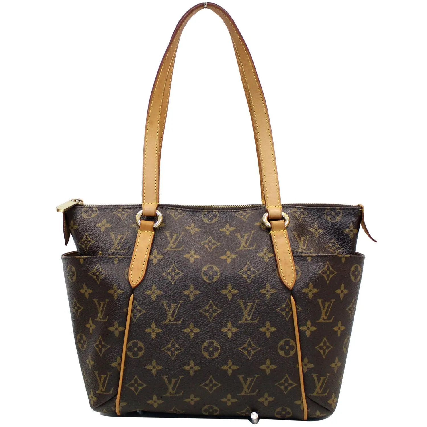 LOUIS VUITTON Totally PM Monogram Canvas Shoulder Bag Brown