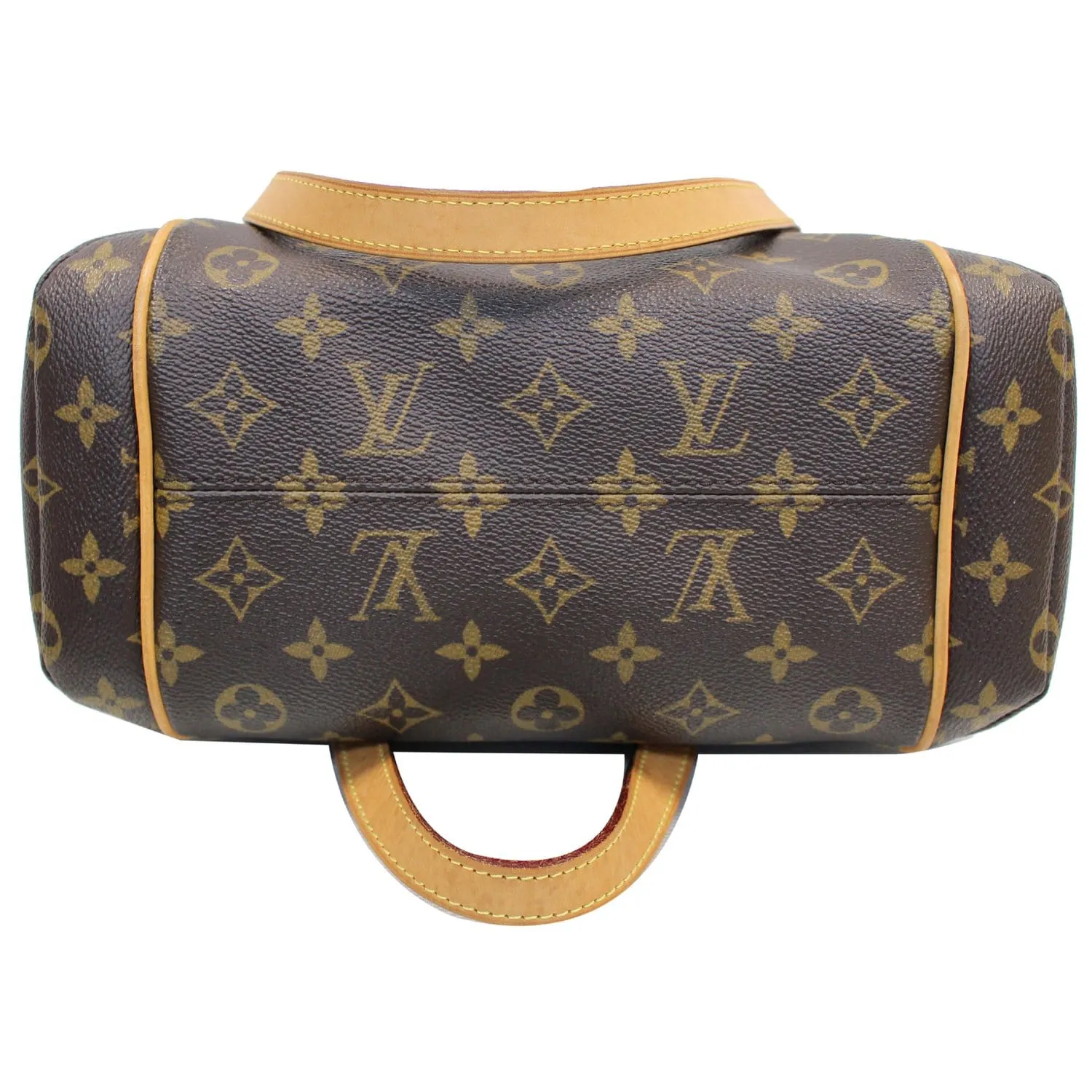 LOUIS VUITTON Totally PM Monogram Canvas Shoulder Bag Brown