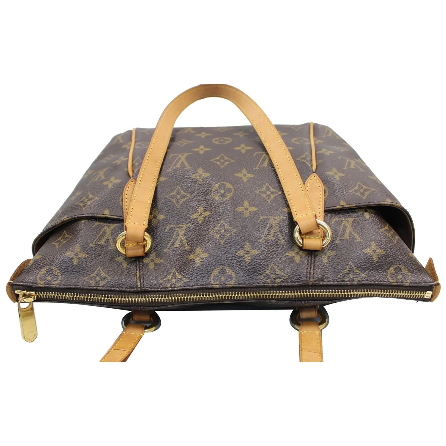LOUIS VUITTON Totally PM Monogram Canvas Shoulder Bag Brown