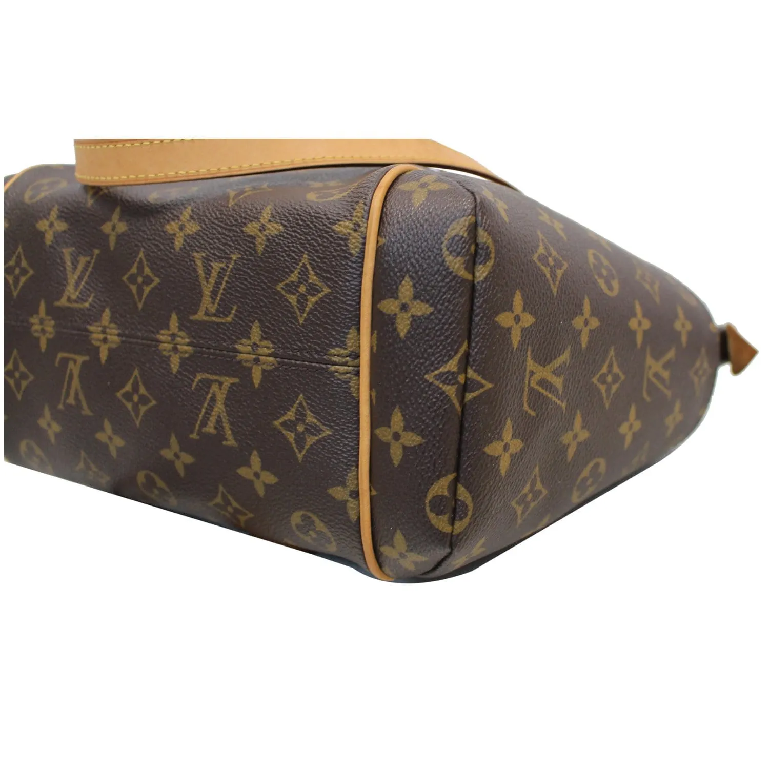 LOUIS VUITTON Totally PM Monogram Canvas Shoulder Bag Brown