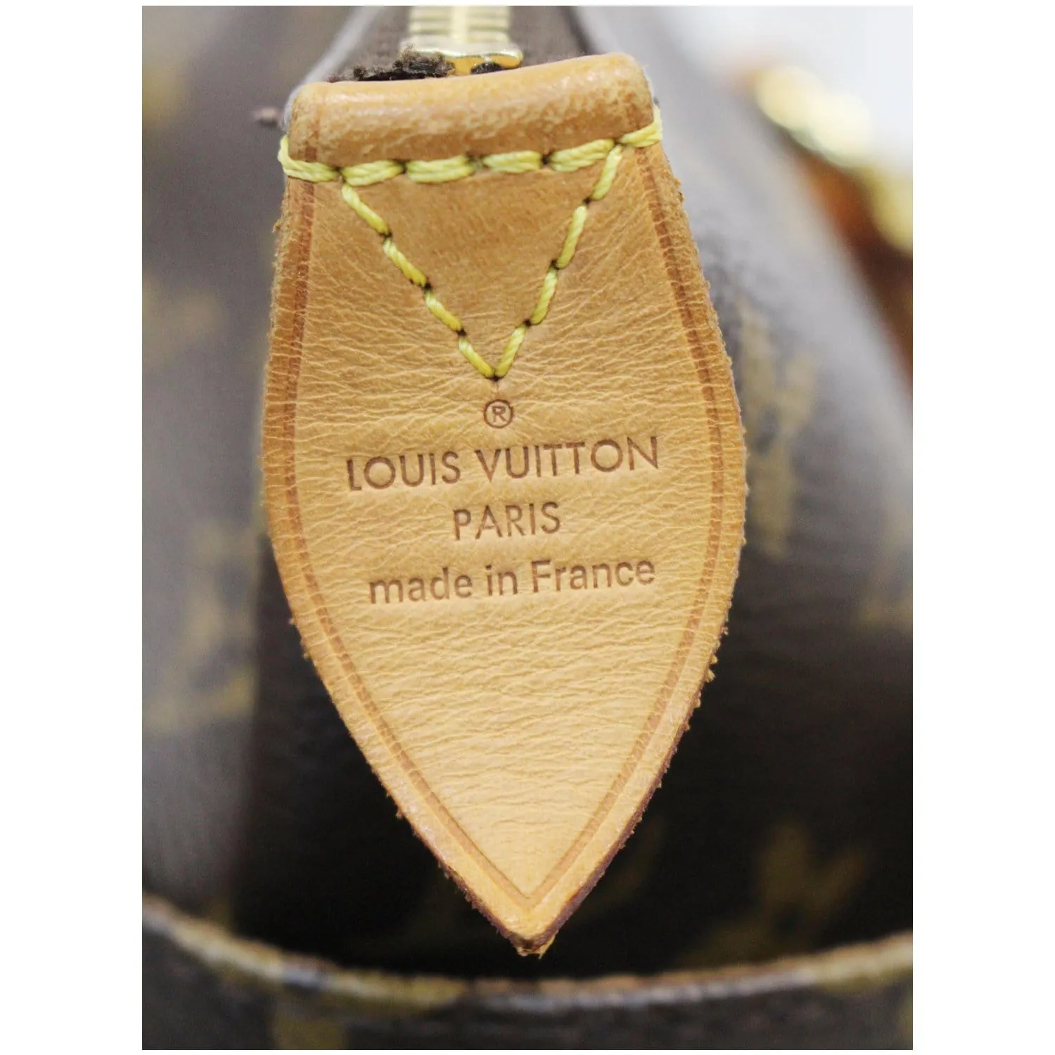 LOUIS VUITTON Totally PM Monogram Canvas Shoulder Bag Brown