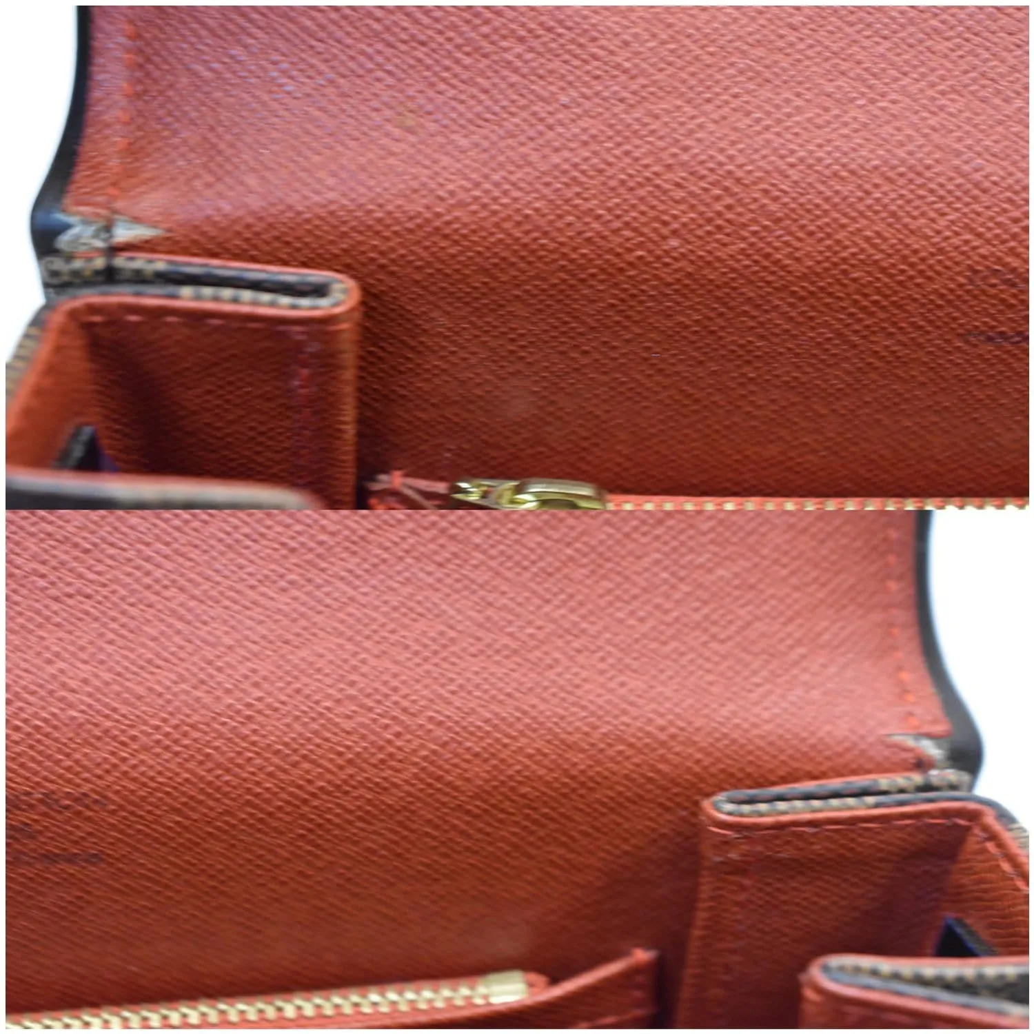 LOUIS VUITTON Tribeca Mini Damier Ebene Shoulder Bag Brown
