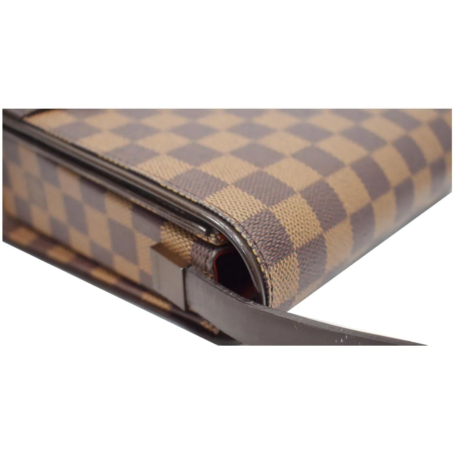 LOUIS VUITTON Tribeca Mini Damier Ebene Shoulder Bag Brown