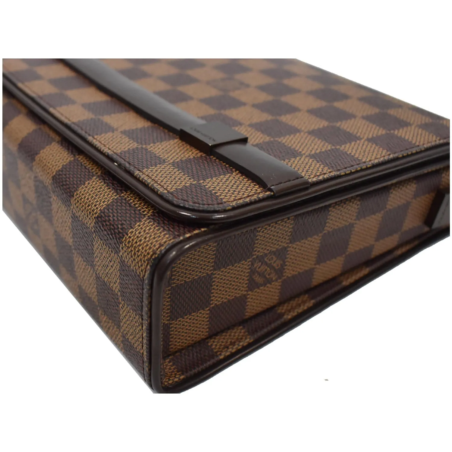 LOUIS VUITTON Tribeca Mini Damier Ebene Shoulder Bag Brown