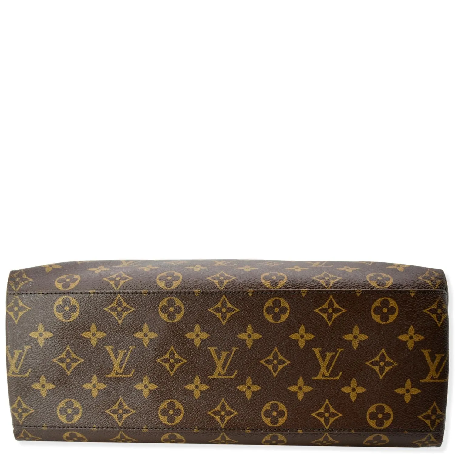 LOUIS VUITTON Tuileries Monogram Canvas Hobo Bag Caramel