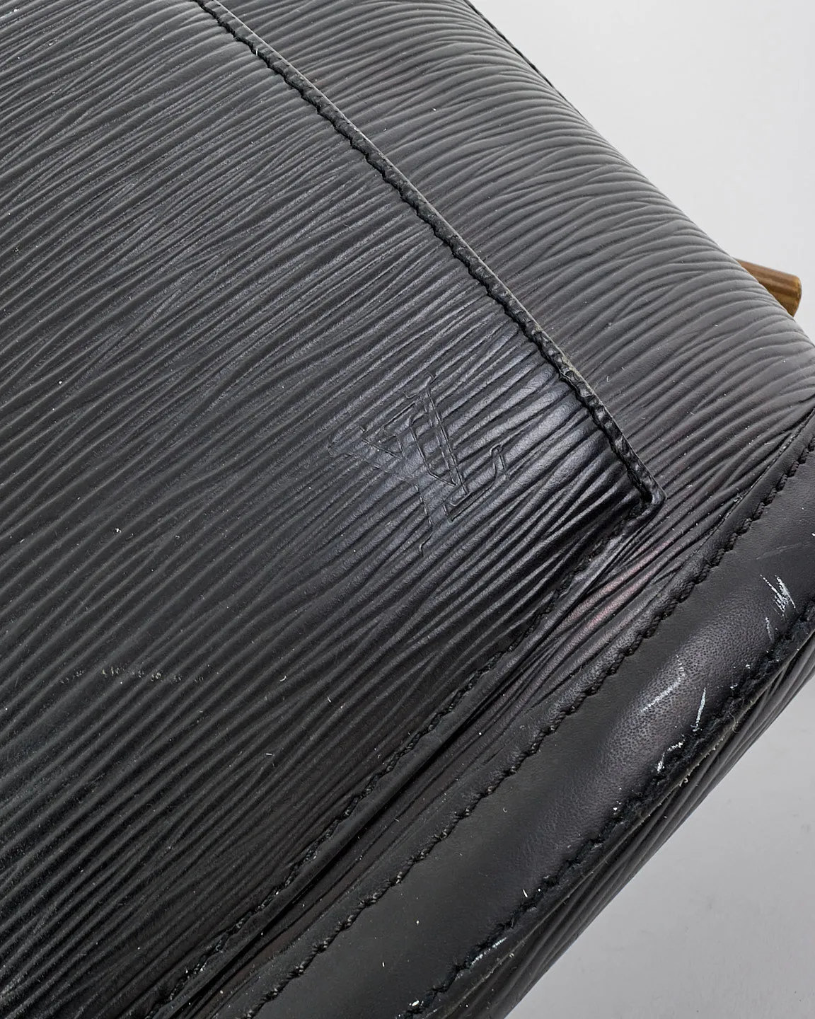 Louis Vuitton Vintage Black Epi Leather Gobelins Backpack