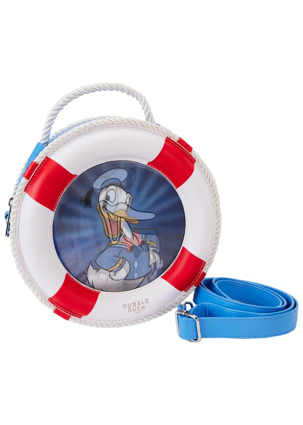Loungefly Disney Donald Duck 90th Anniversary Crossbody Bag