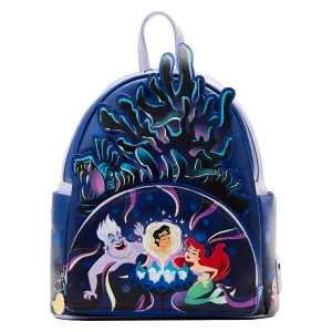 Loungefly Disney The Little Mermaid Ursula Lair GITD Mini Backpack
