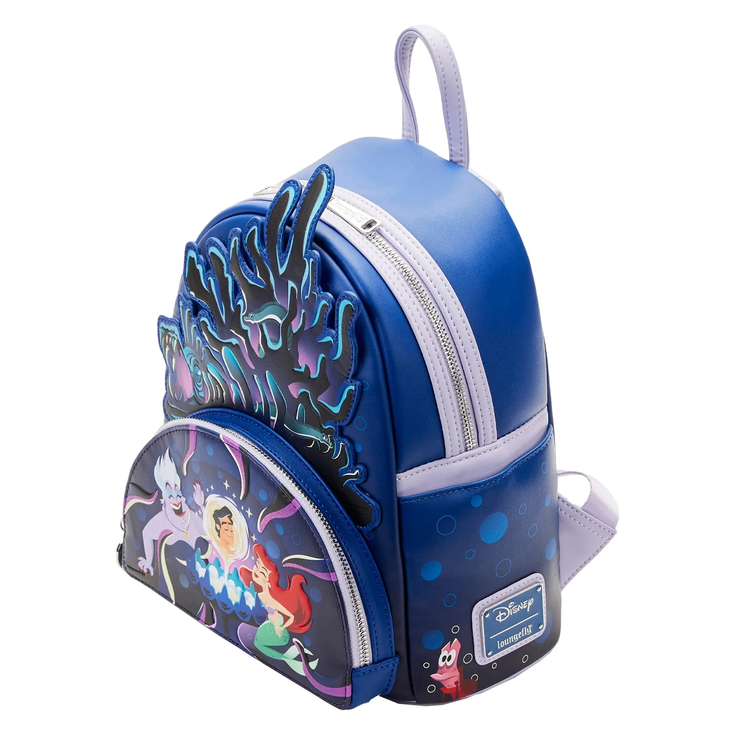 Loungefly Disney The Little Mermaid Ursula Lair GITD Mini Backpack