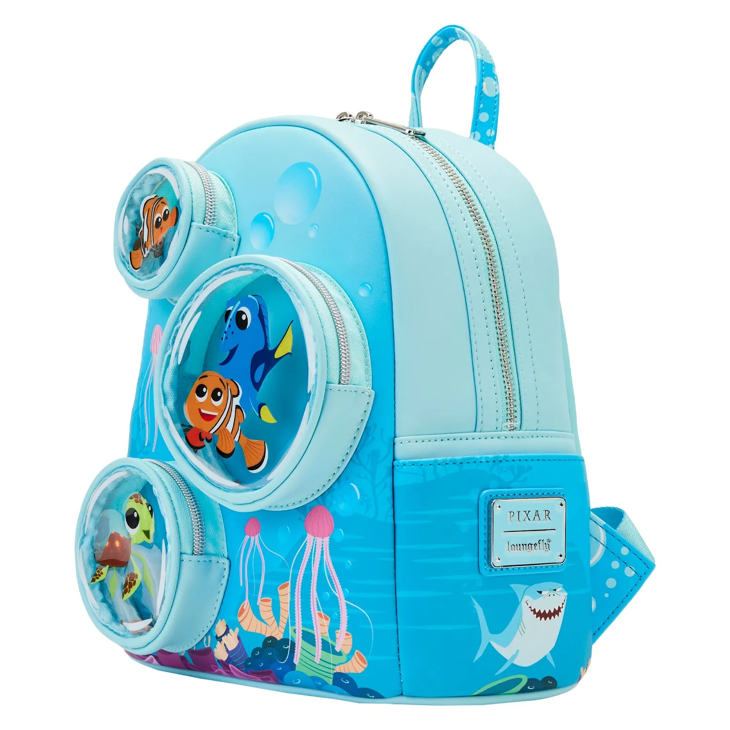 Loungefly Finding Nemo 20th Anniversary Bubble Pocket Mini Backpack