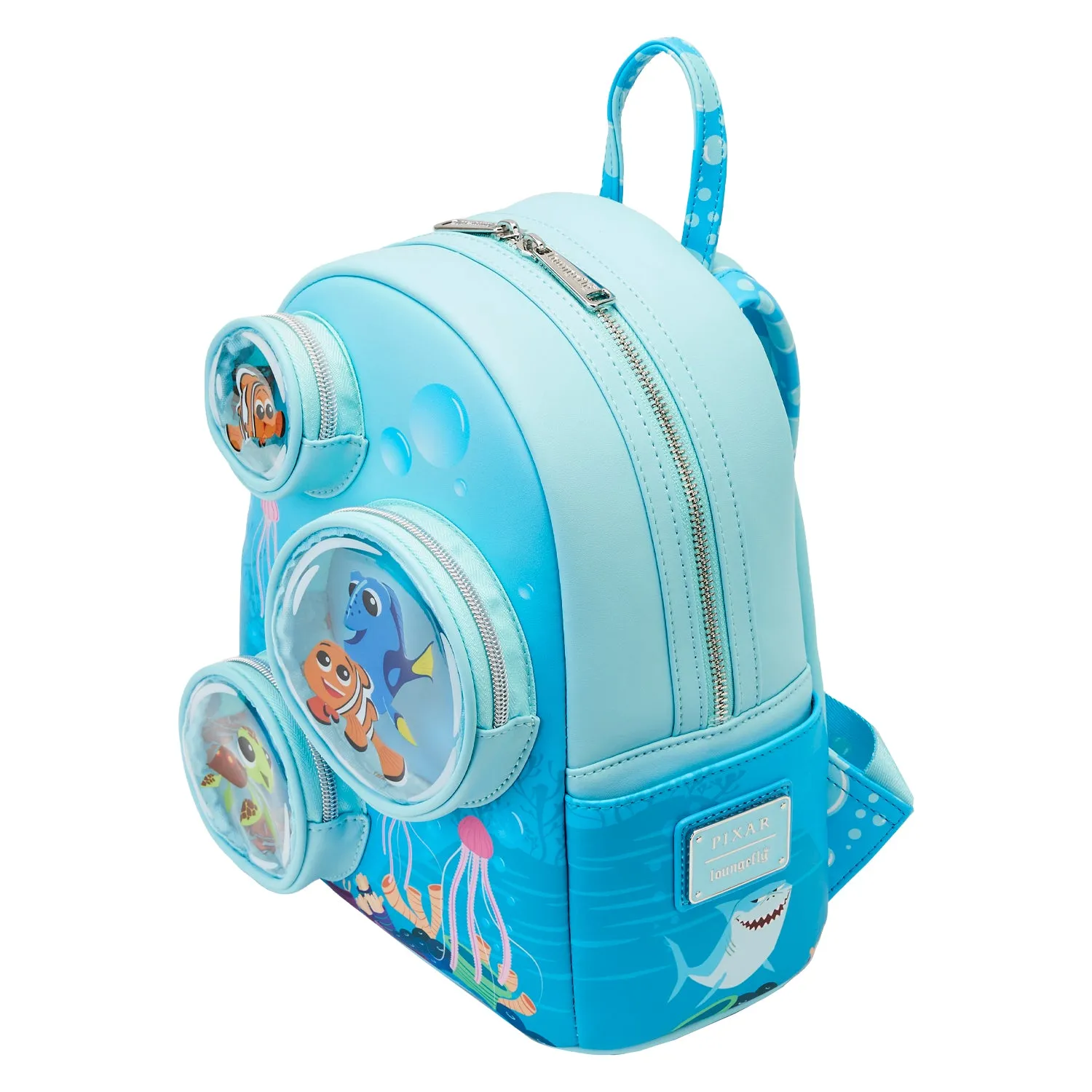 Loungefly Finding Nemo 20th Anniversary Bubble Pocket Mini Backpack