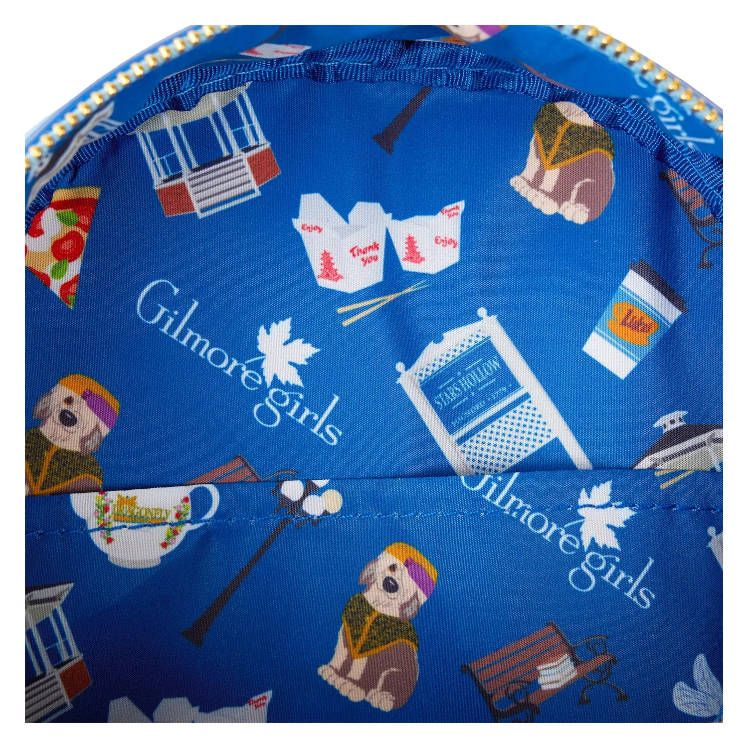 Loungefly Gilmore Girls Stars Hollow Mini Backpack