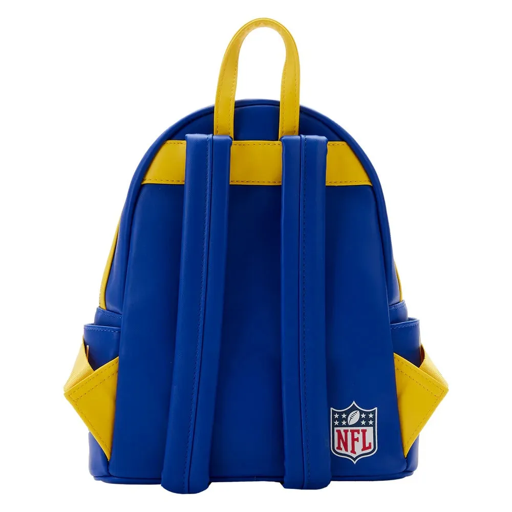 Loungefly NFL LA Rams Patches Mini Backpack