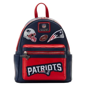 Loungefly NFL New England Patriots Patches Mini Backpack