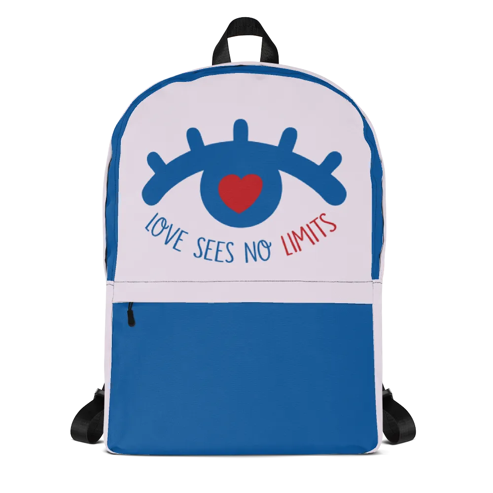Love Sees No Limits (Backpack Design 1)