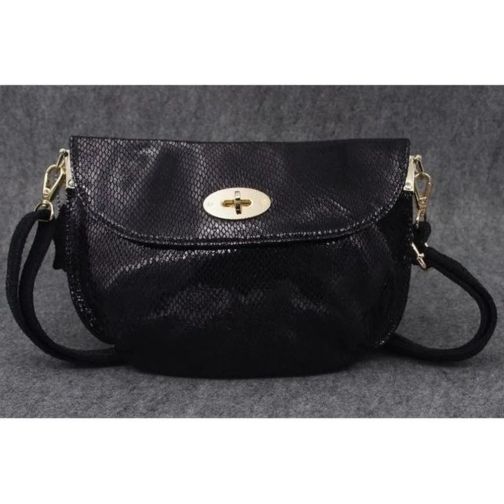 <bold>Crossbody / Shoulder Bag <br>Genuine-Leather