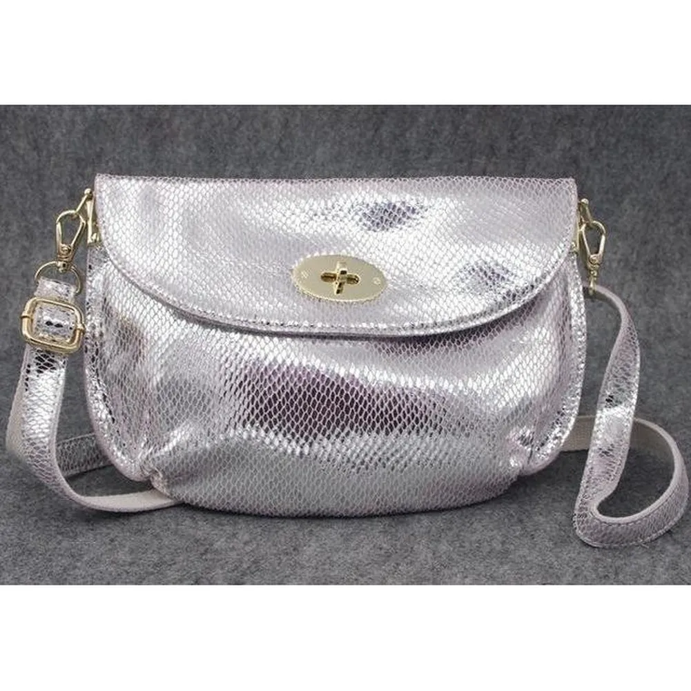 <bold>Crossbody / Shoulder Bag <br>Genuine-Leather