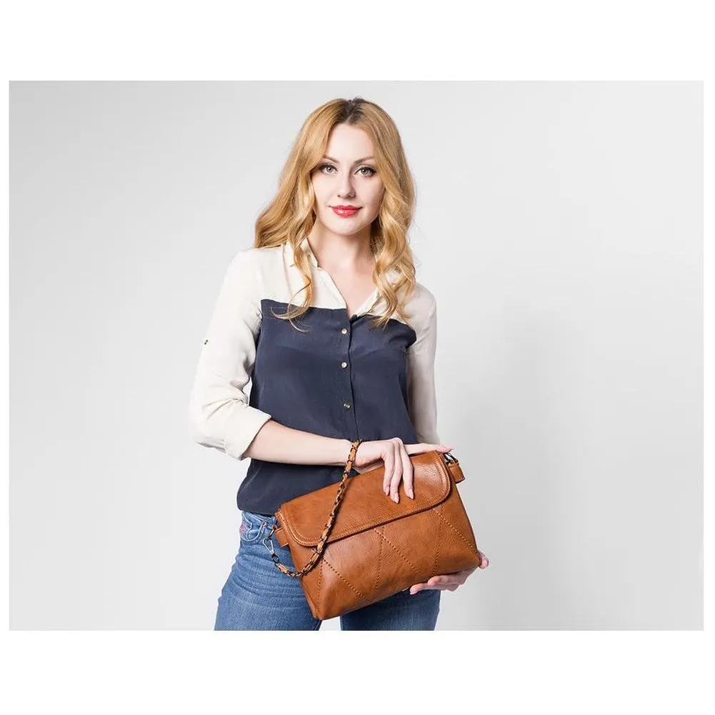 <bold>Crossbody / Shoulder Bag <br>Vegan-Leather