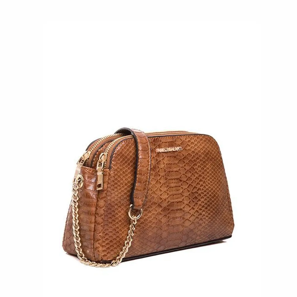 <bold>Crossbody  / Shoulder Bag  <br>Vegan-Leather