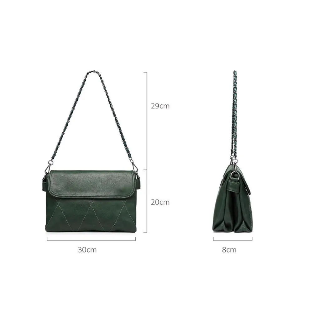 <bold>Crossbody / Shoulder Bag <br>Vegan-Leather