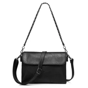 <bold>Crossbody / Shoulder Bag <br>Vegan-Leather