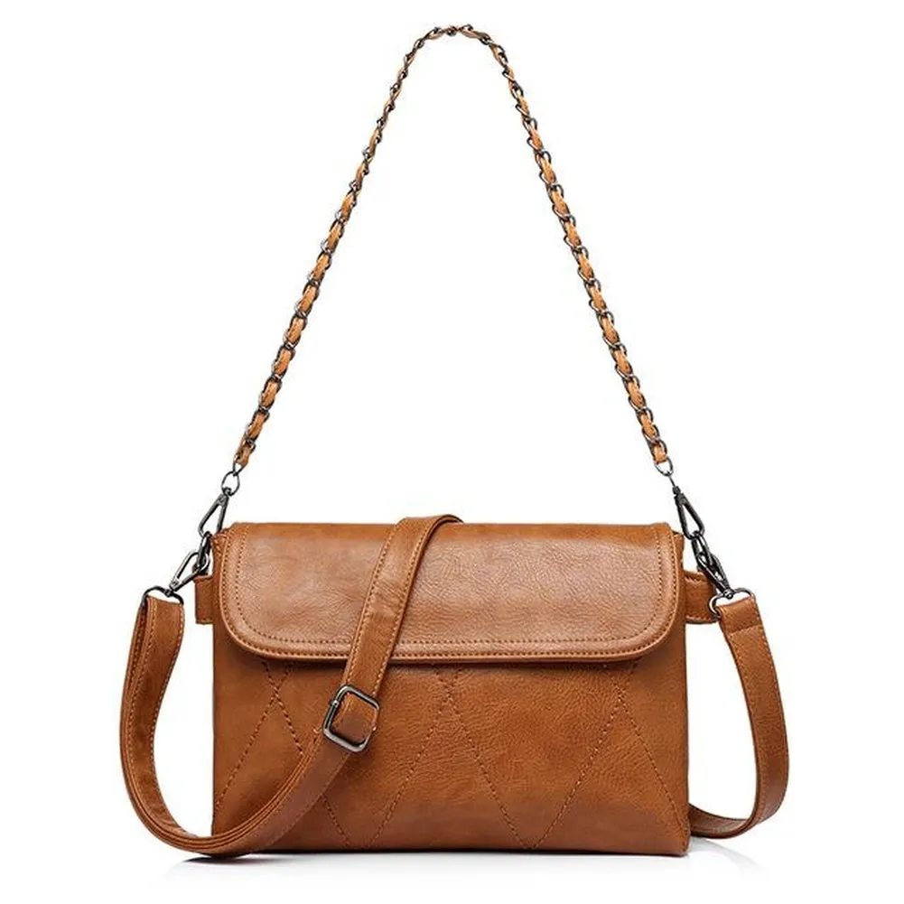 <bold>Crossbody / Shoulder Bag <br>Vegan-Leather