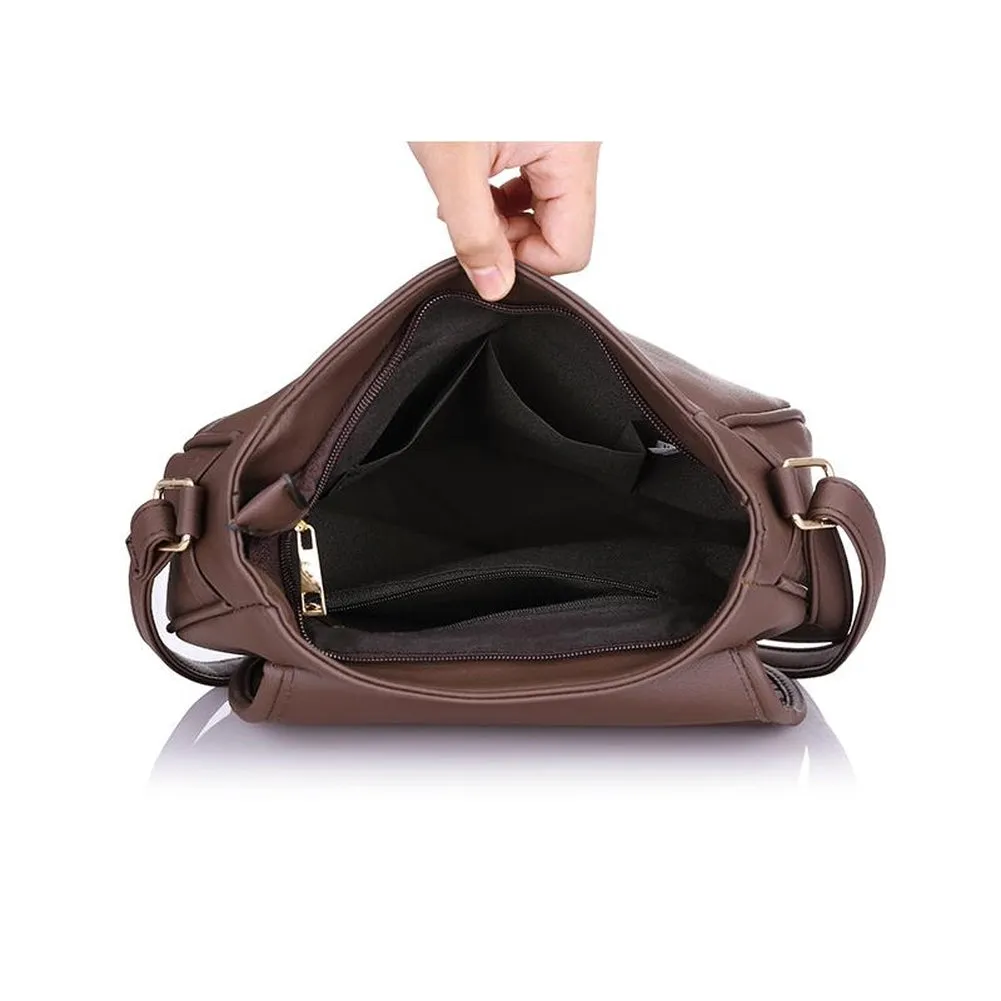 <bold>Crossbody / Shoulder Bag <br>Vegan-Leather