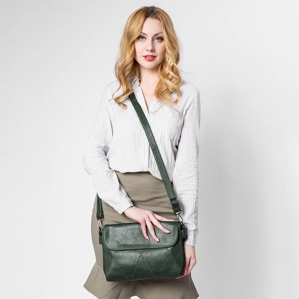 <bold>Crossbody / Shoulder Bag <br>Vegan-Leather