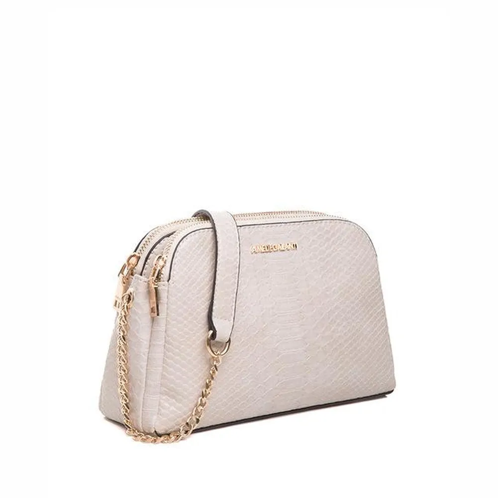 <bold>Crossbody  / Shoulder Bag  <br>Vegan-Leather
