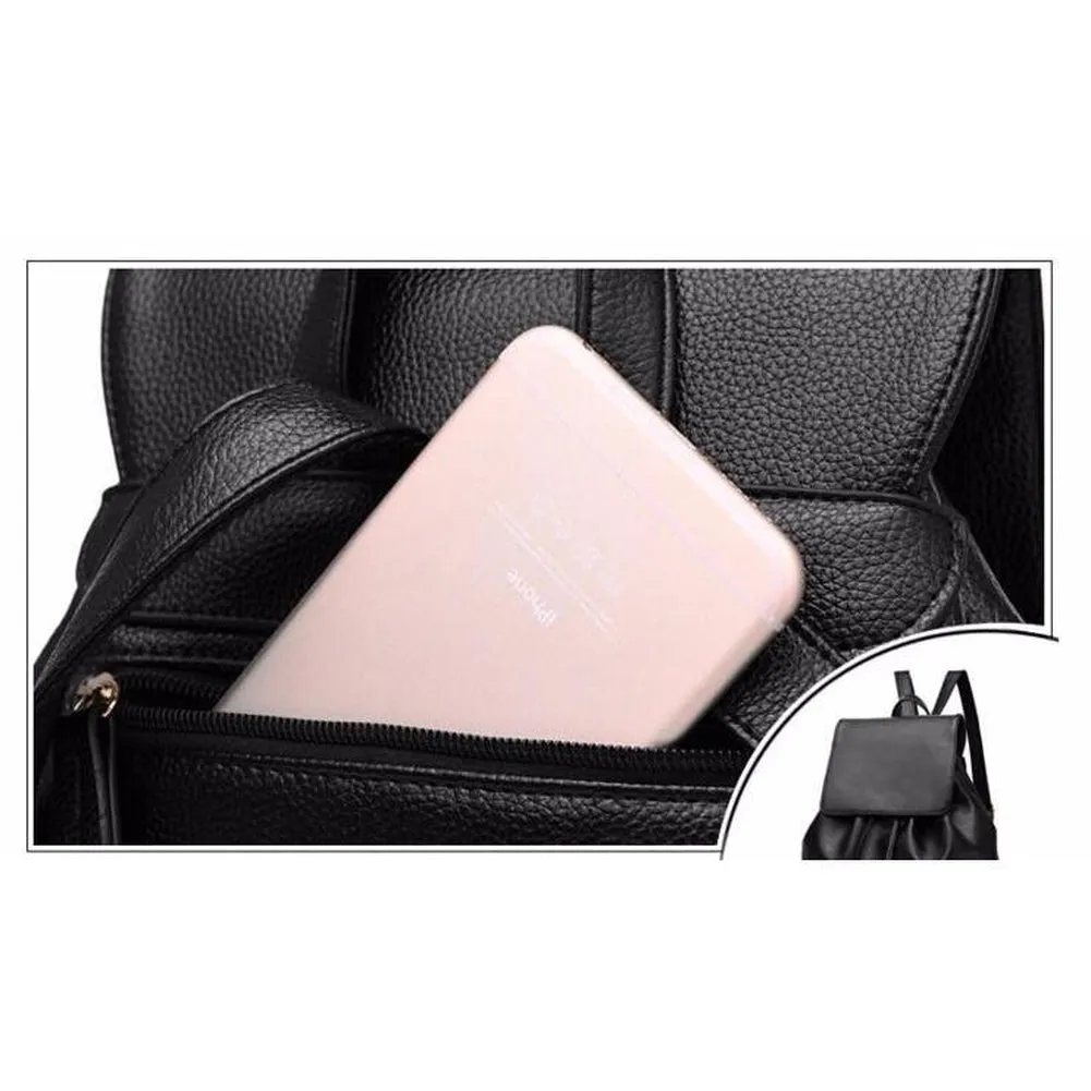 <bold>Fashion Backpack  <br>Vegan-Leather