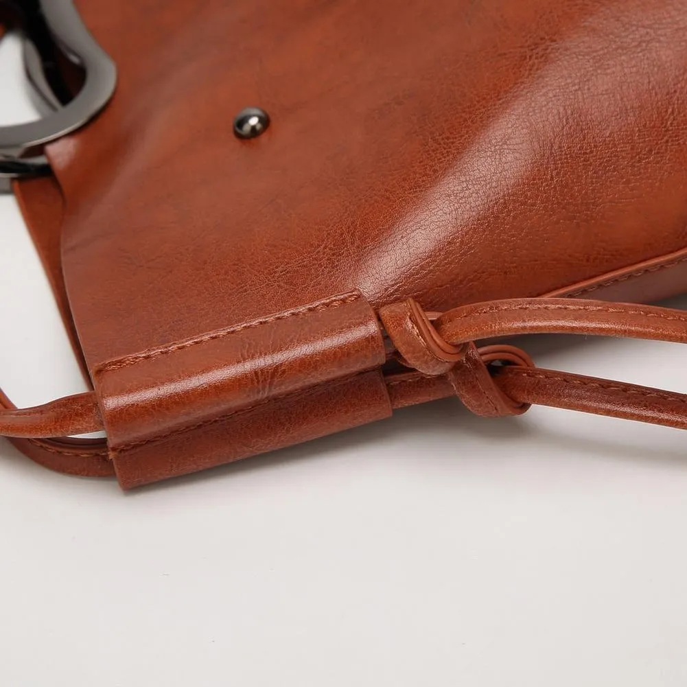 <bold>Messenger & Tote Bag Set  <br>Vegan-Leather