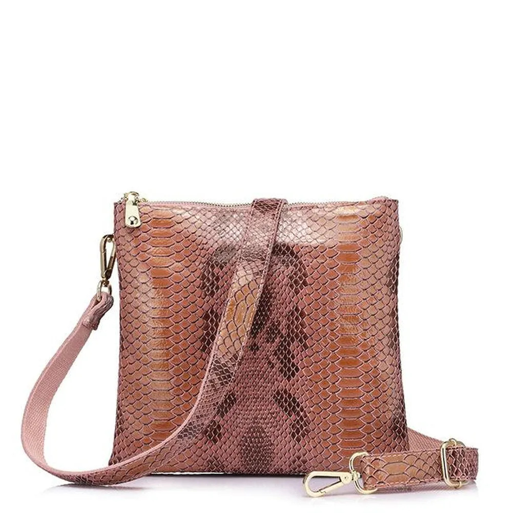 <bold>Messenger / Crossbody Bag <br>Genuine-Leather
