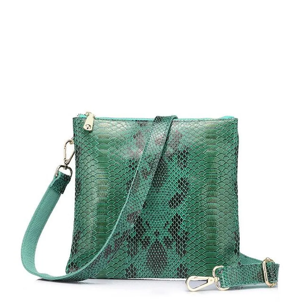 <bold>Messenger / Crossbody Bag <br>Genuine-Leather