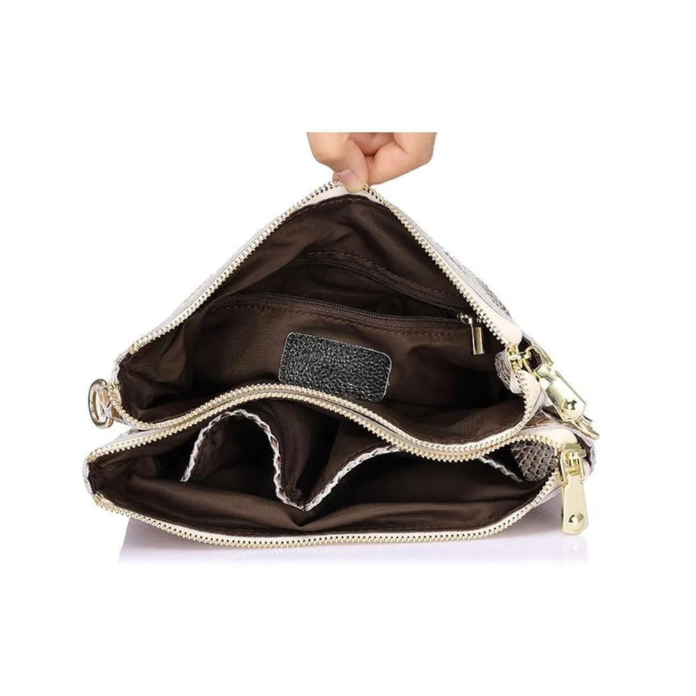 <bold>Messenger / Crossbody Bag <br>Genuine-Leather