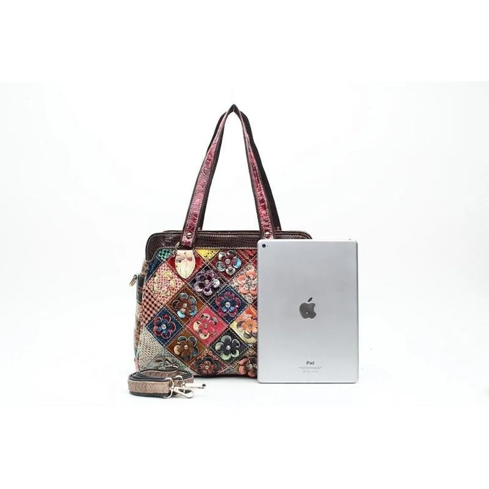 <bold>Messenger  / Tote Bag  <br>Genuine-Leather