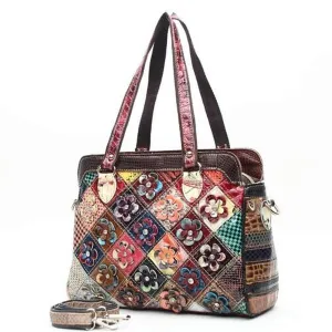 <bold>Messenger  / Tote Bag  <br>Genuine-Leather