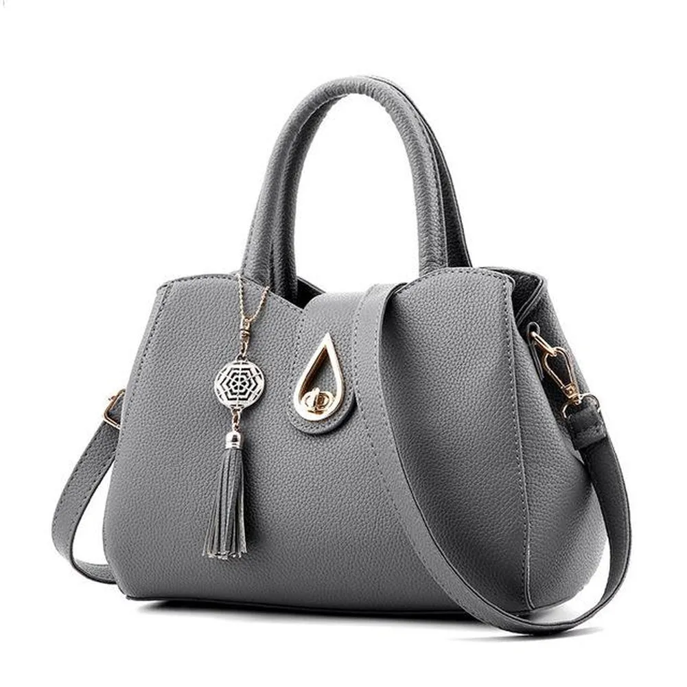 <bold>Top-Handle / Shoulder Bag <br>Vegan-Leather