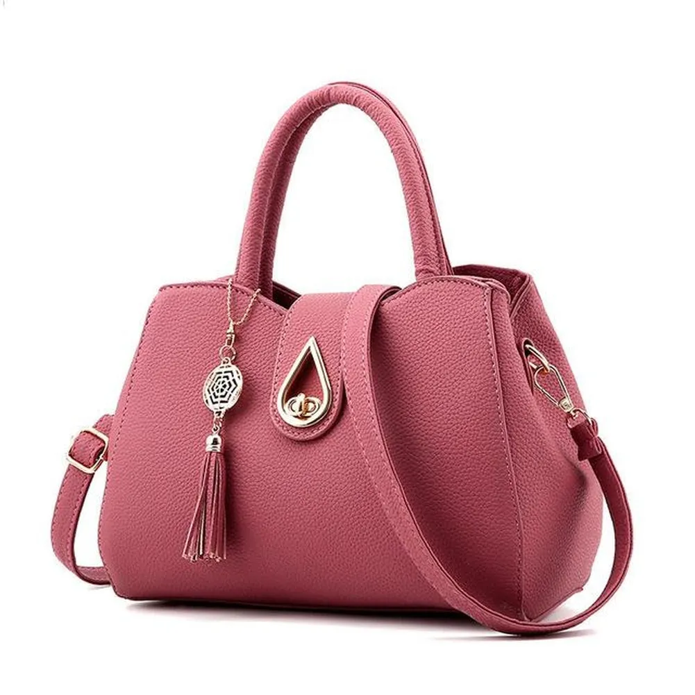 <bold>Top-Handle / Shoulder Bag <br>Vegan-Leather