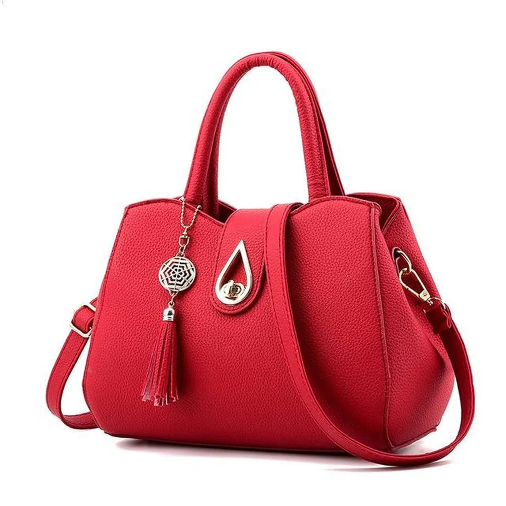 <bold>Top-Handle / Shoulder Bag <br>Vegan-Leather