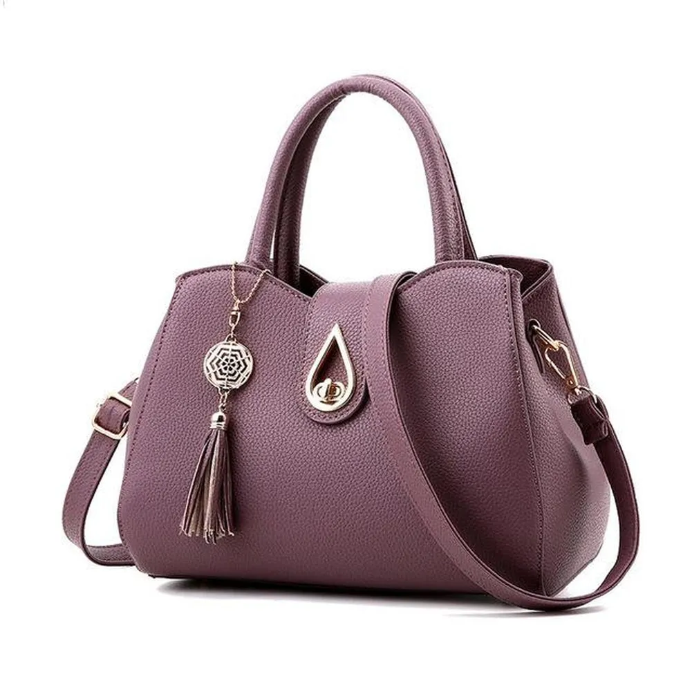 <bold>Top-Handle / Shoulder Bag <br>Vegan-Leather