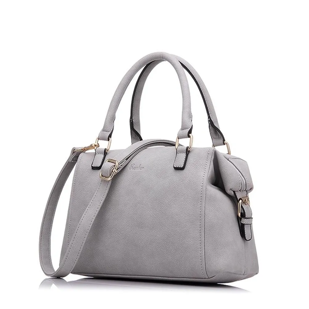 <bold>Tote & Crossbody Bag Set <br>Vegan-Leather