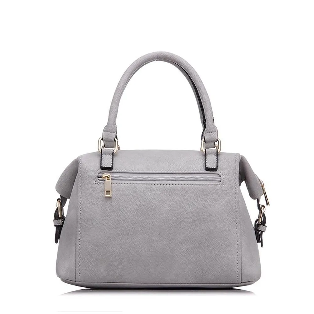 <bold>Tote & Crossbody Bag Set <br>Vegan-Leather