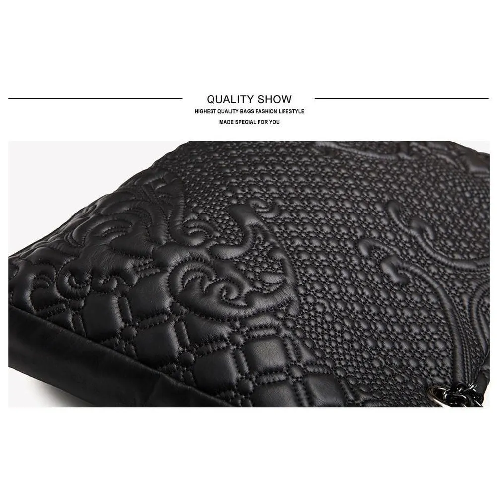 <bold>Tote Crossbody Bag & Purse Set <br>Vegan-Leather