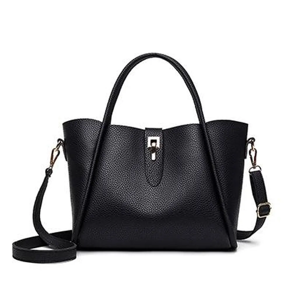<bold>Tote / Crossbody Bag <br>Vegan-Leather
