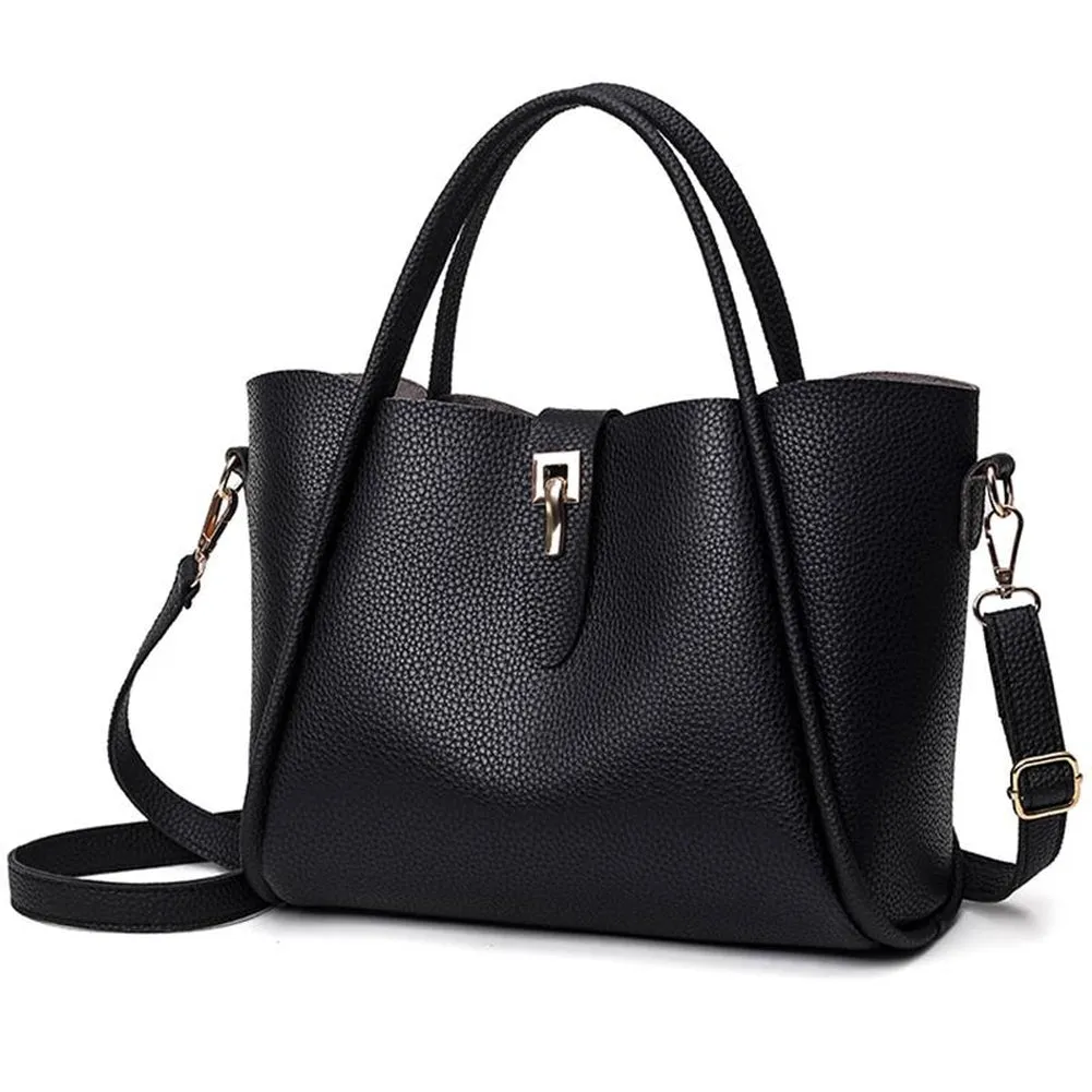 <bold>Tote / Crossbody Bag <br>Vegan-Leather
