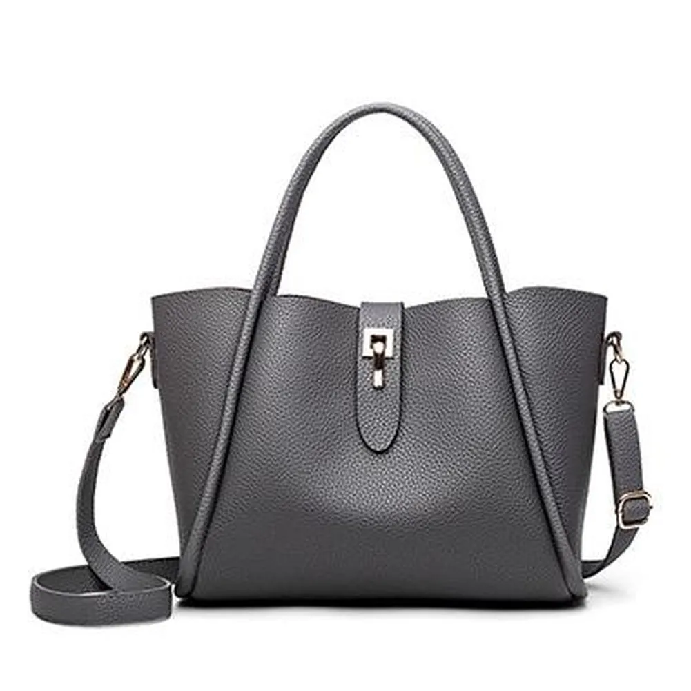 <bold>Tote / Crossbody Bag <br>Vegan-Leather
