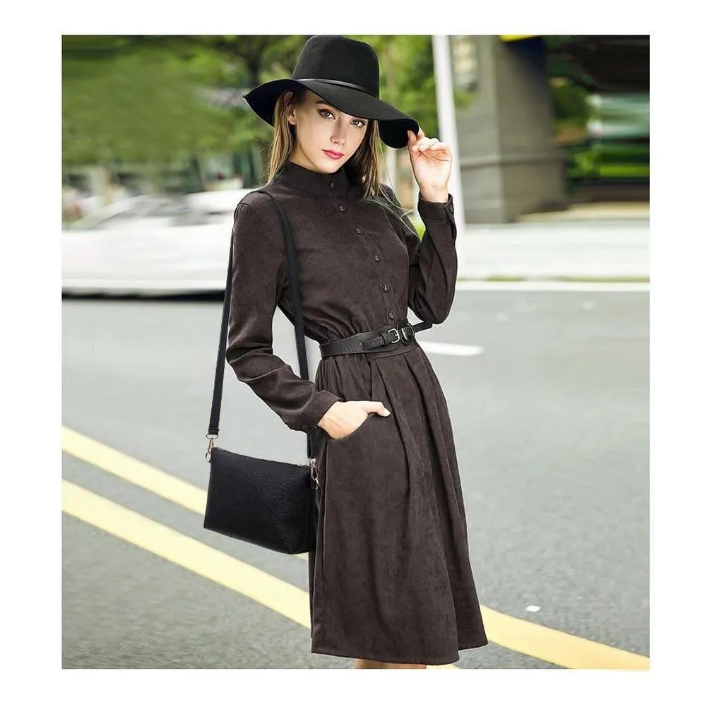 <bold>Tote / Crossbody Bag <br>Vegan-Leather