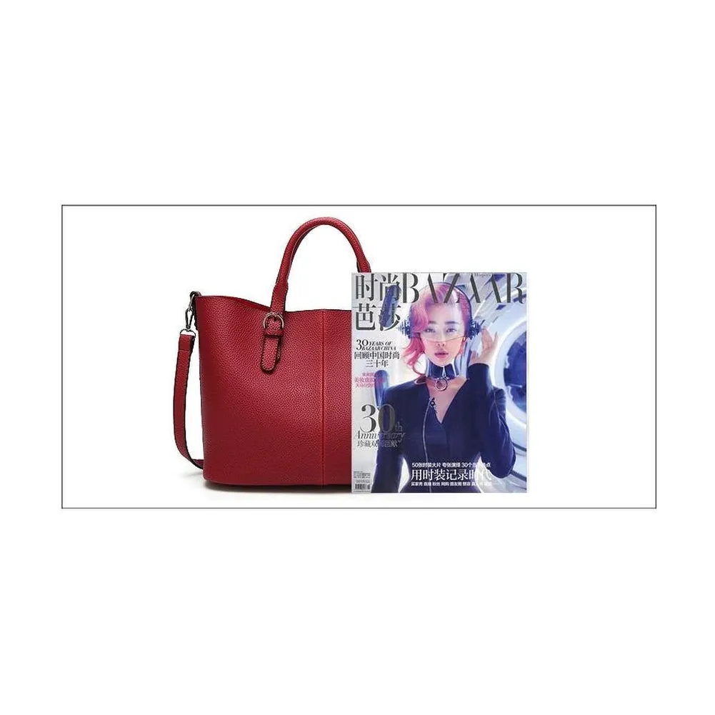 <bold>Tote  / Shoulder Bag  <br>Vegan-Leather