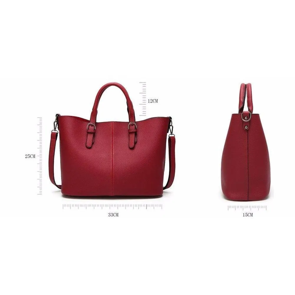 <bold>Tote  / Shoulder Bag  <br>Vegan-Leather