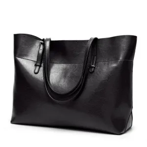 <bold>Tote  / Shoulder Bag  <br>Vegan-Leather